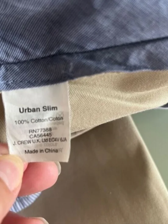 J.Crew Women Pants Bowery Slim-Fit Chino Dress Pants in British Khaki 100% Cotto - Picture 11 of 15